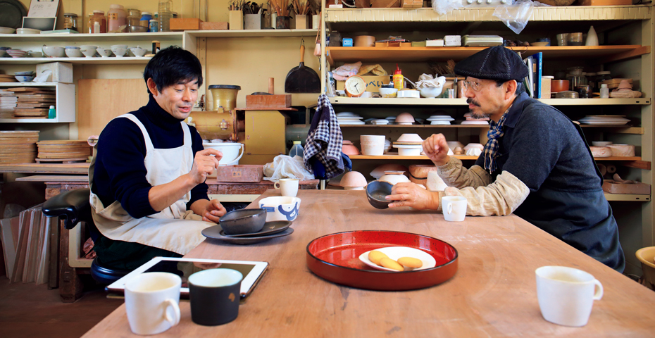 皆川 明＋安藤雅信による『雪の器』展が始まりました。 | カーサ