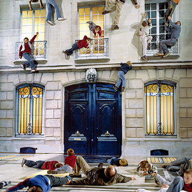 【レア】レアンドロ・エルリッヒ　アルゼンチン版ポスター 現実とはなにか」を問う、レアンドロ・エルリッヒの最大規模個展