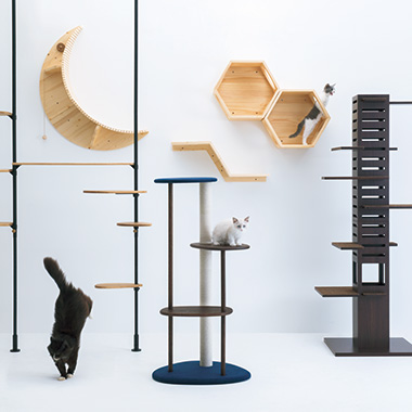 デザインのいい猫グッズ。｜キャットタワー【CAT TOWER