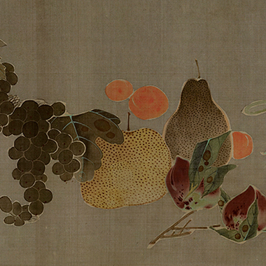 日本画　野菜の絵 266a4fecefa36ae10b2ef7bb585200