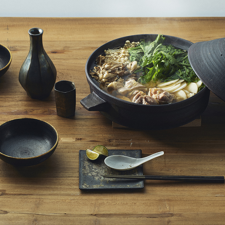 二階堂明弘 土鍋 - 食器