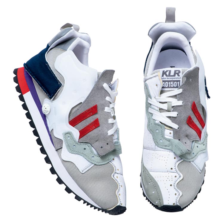 分解と再構築で生まれた〈kolor〉のスニーカー。 | カーサ ブルータス