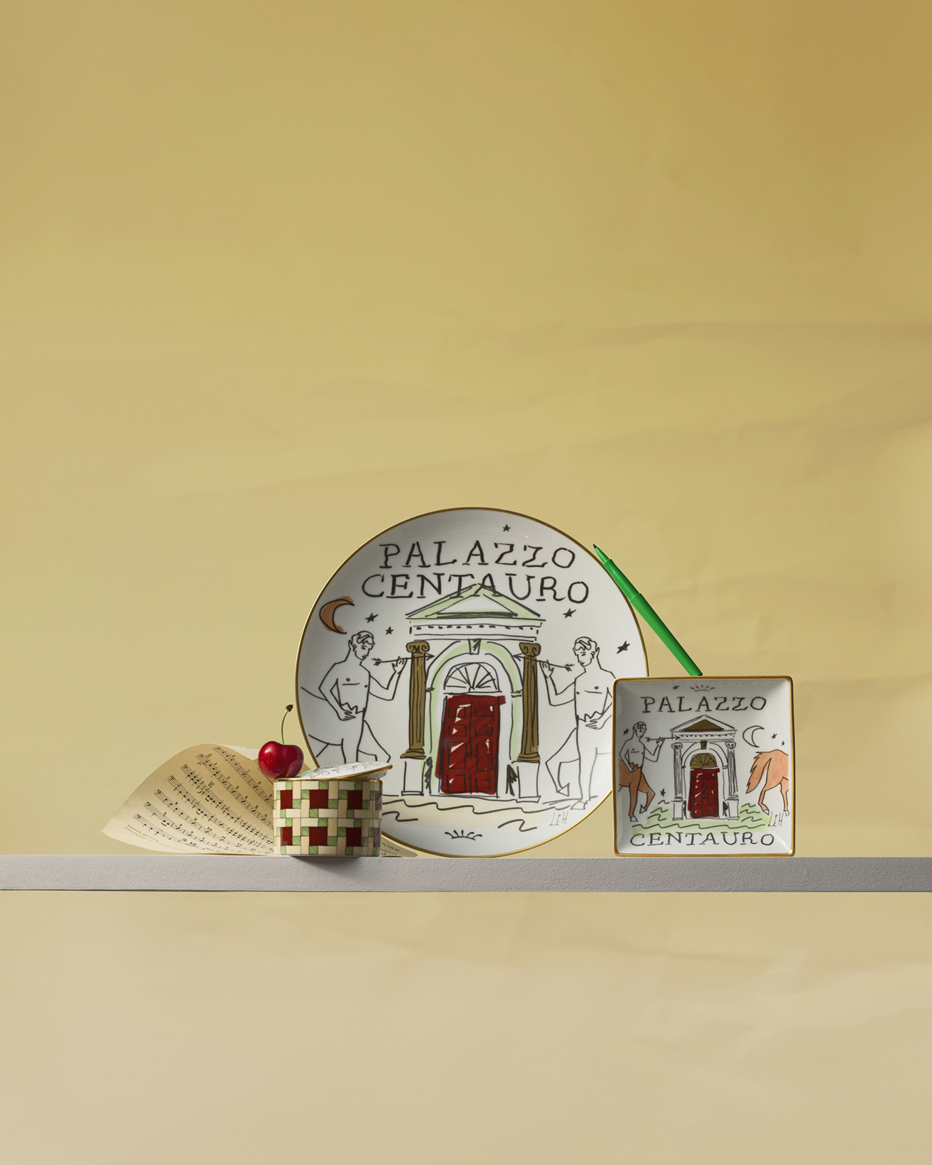 GINORI 1735〉×ルーク・エドワード・ホールのコラボコレクション｜長山