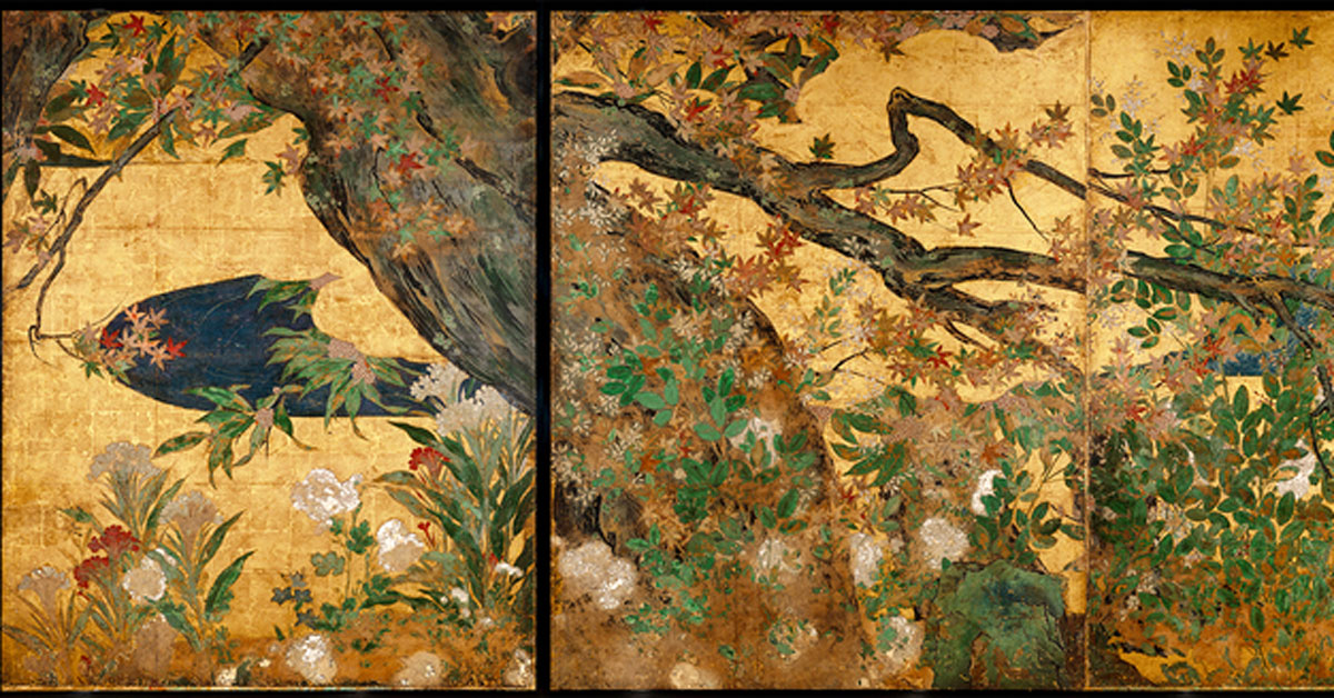 智積院 障壁画 一覧 | 紙本金地著色松に草花図 – 天地明察-巨大障壁画ができるまで – PLCAI