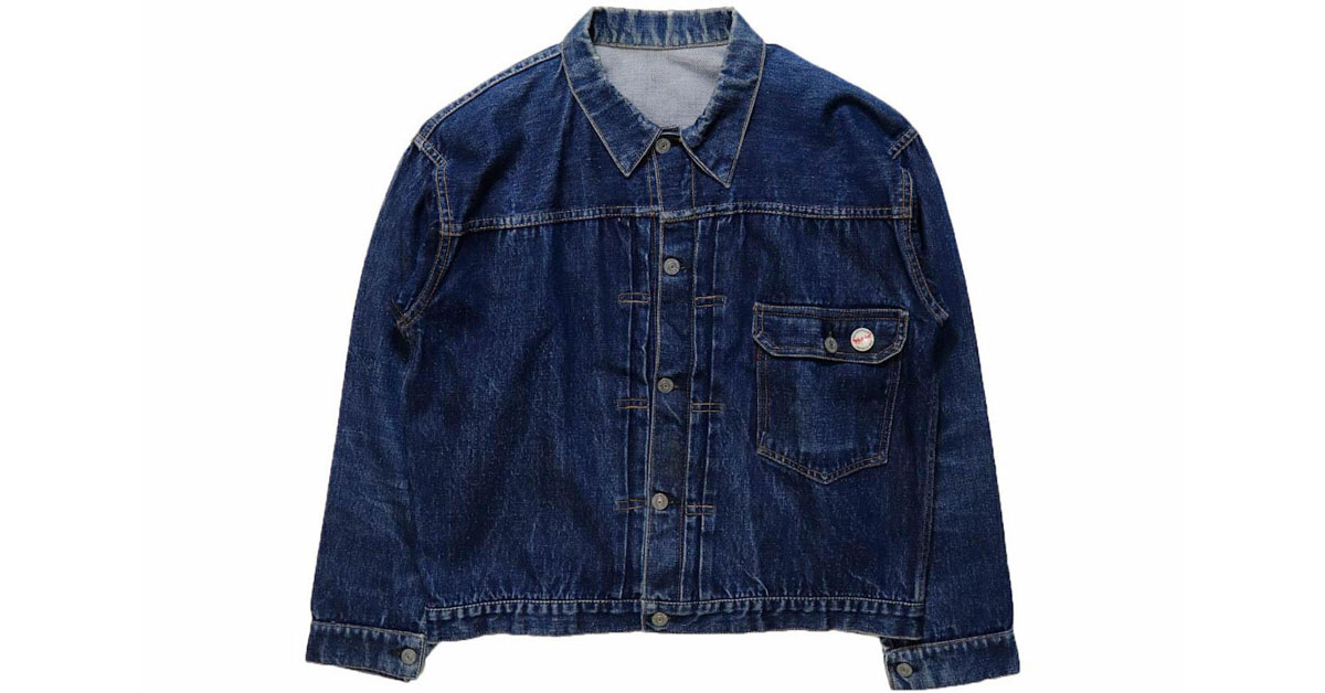 デニムジャケット ポパイ　イラストアート デニムジャケット ポパイ イラストアート