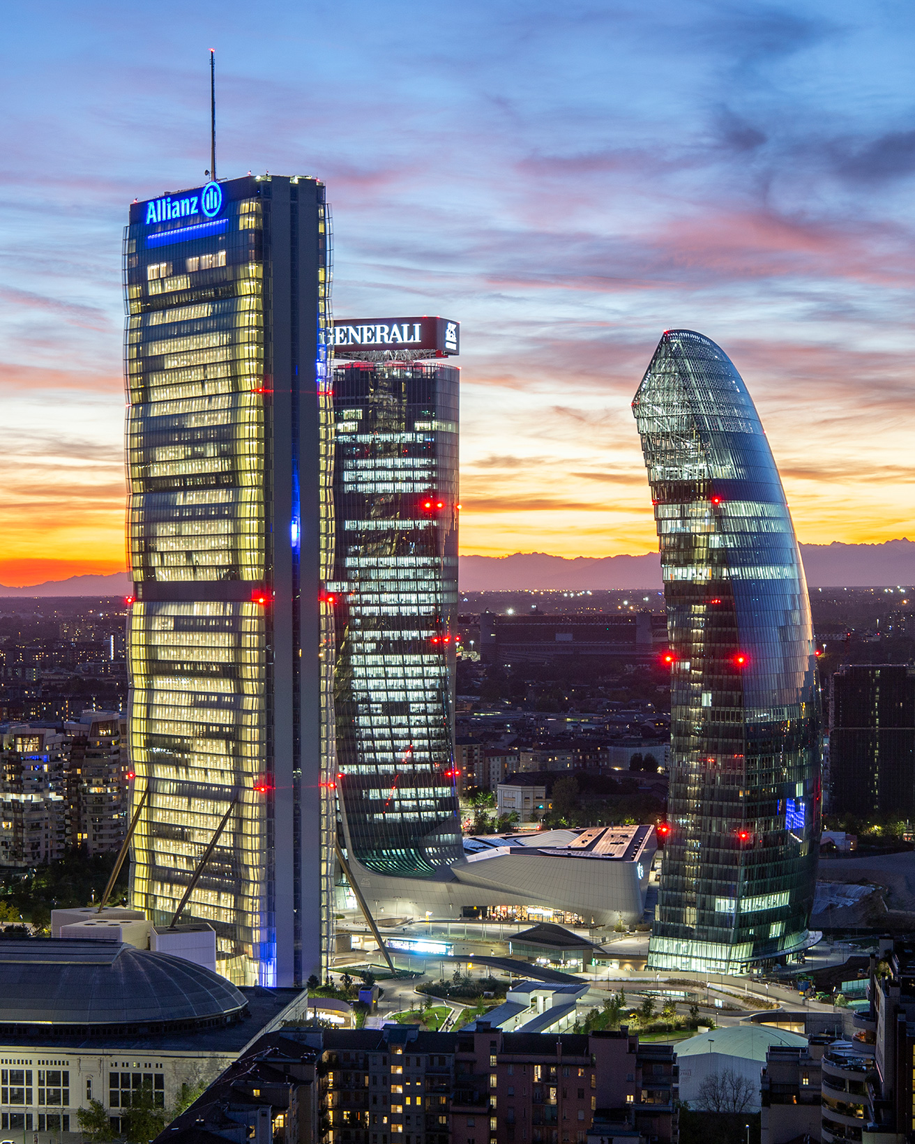 新品イタリア、ミラノのCITTA ALTAミラノ観光のおすすめ1日モデル