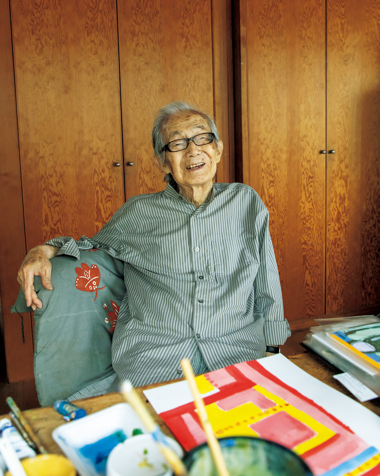 追悼・柚木沙弥郎｜生涯を通して創作を追求、 “今” を生き続けた染色家