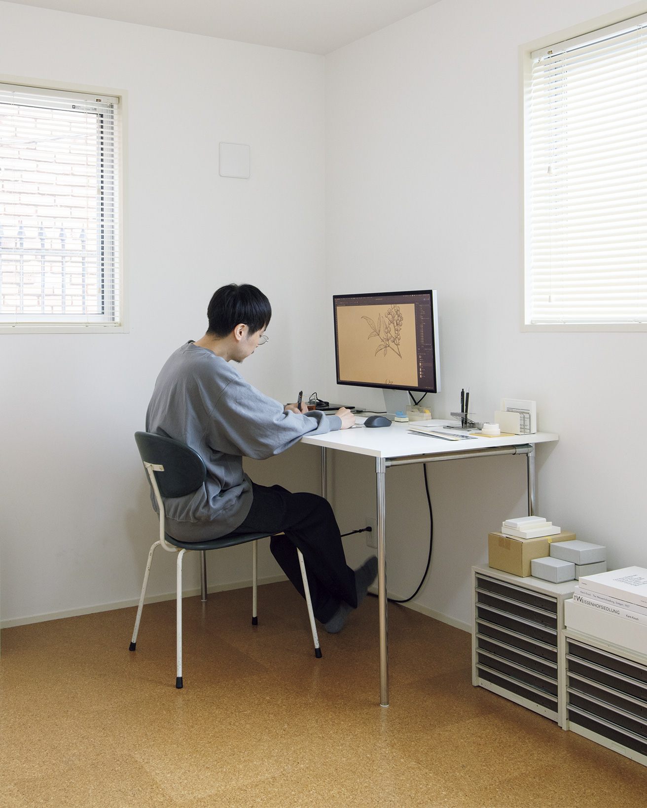 あの人の仕事場から学ぶインテリア / Case02】自分にとってノイズの