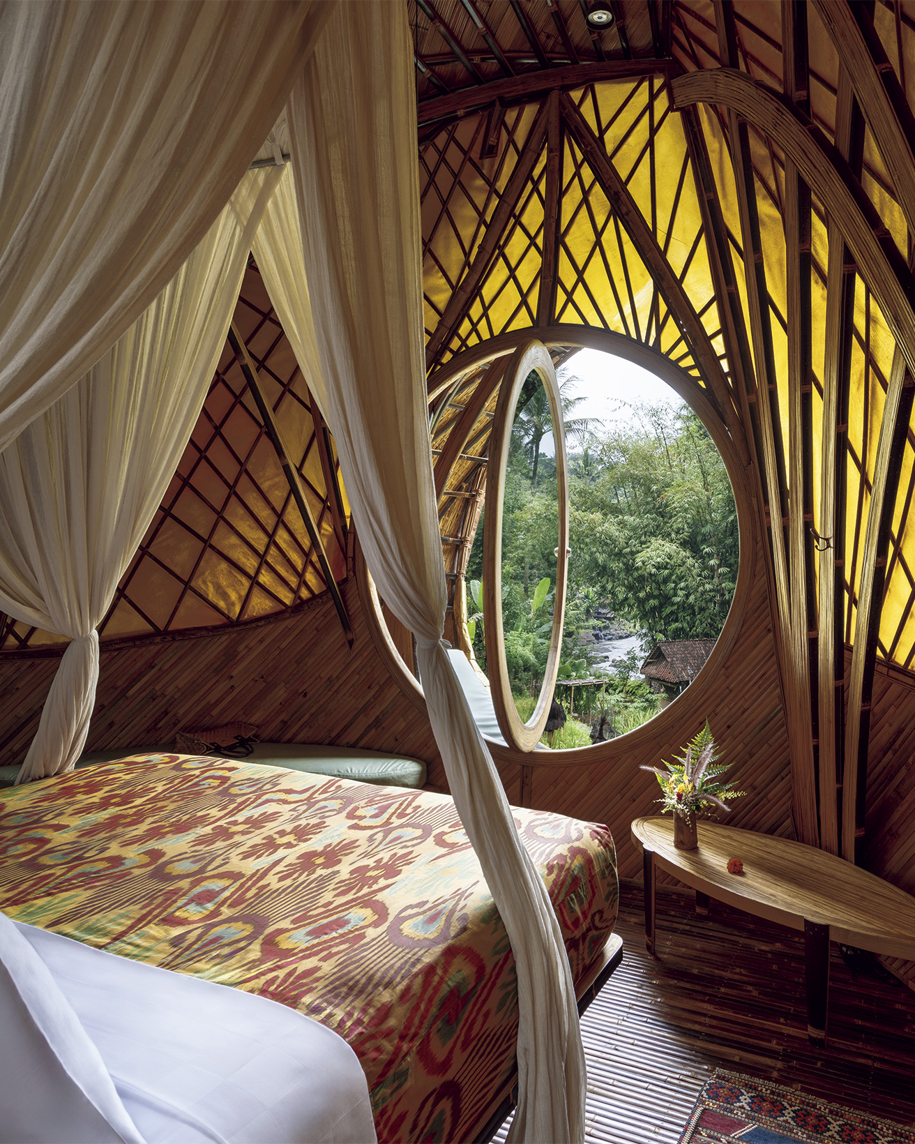 バリ島ウブドの竹を使ったサステナブルリゾートがリニューアル