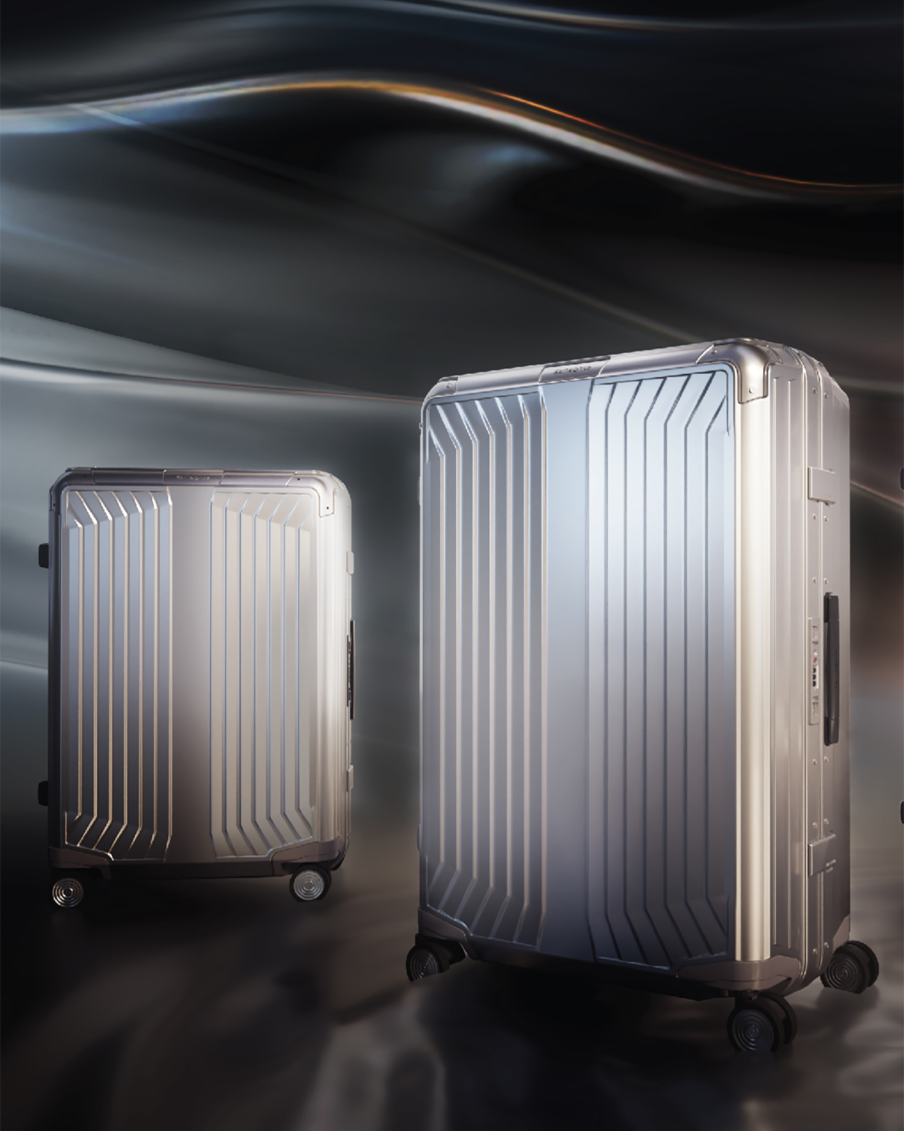 ＜限定＞ サムソナイト オーロラをイメージした限定色SP55EXP 限定＞ サムソナイト オーロラをイメージした限定色SP55EXP ＜限定＞超