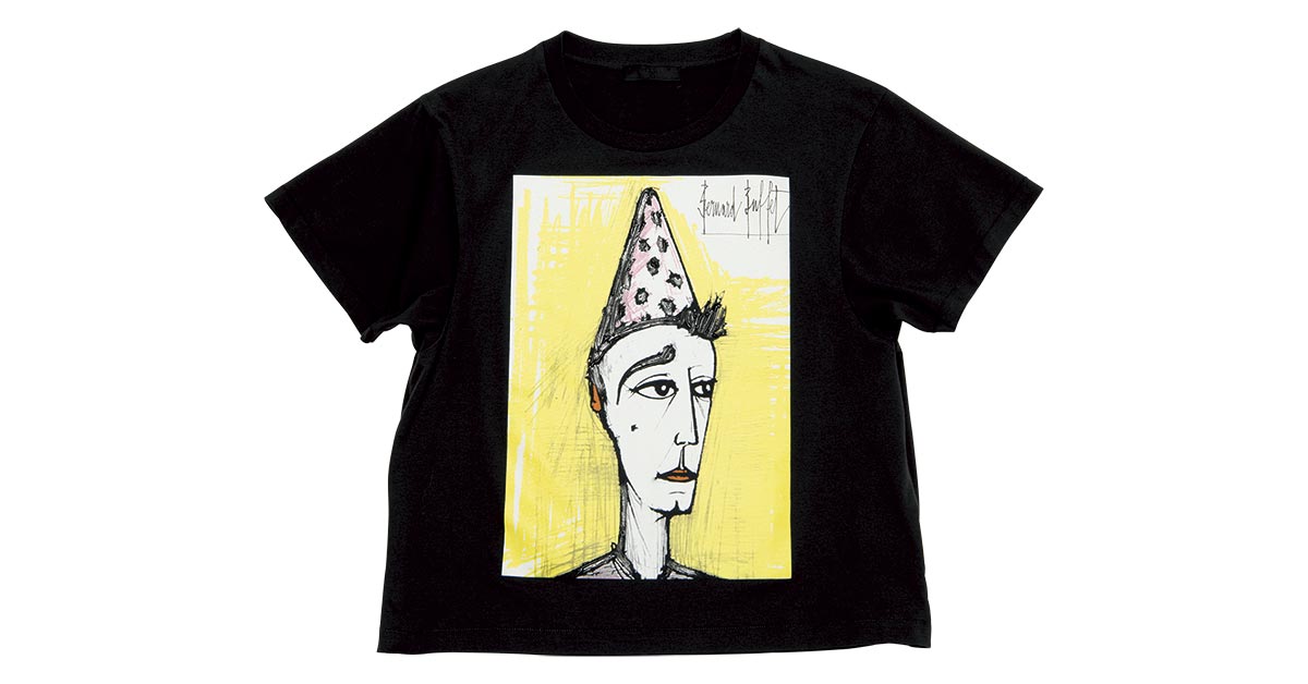 ベルナール・ビュフェの作品がTシャツに。