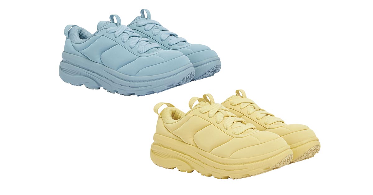 〈MARNI〉と〈HOKA〉。ランニングとファッションの融合。