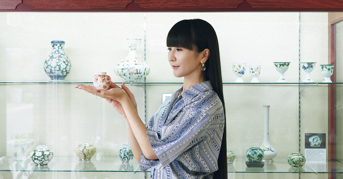 古今東西 かしゆか商店【尾張七宝の花器】