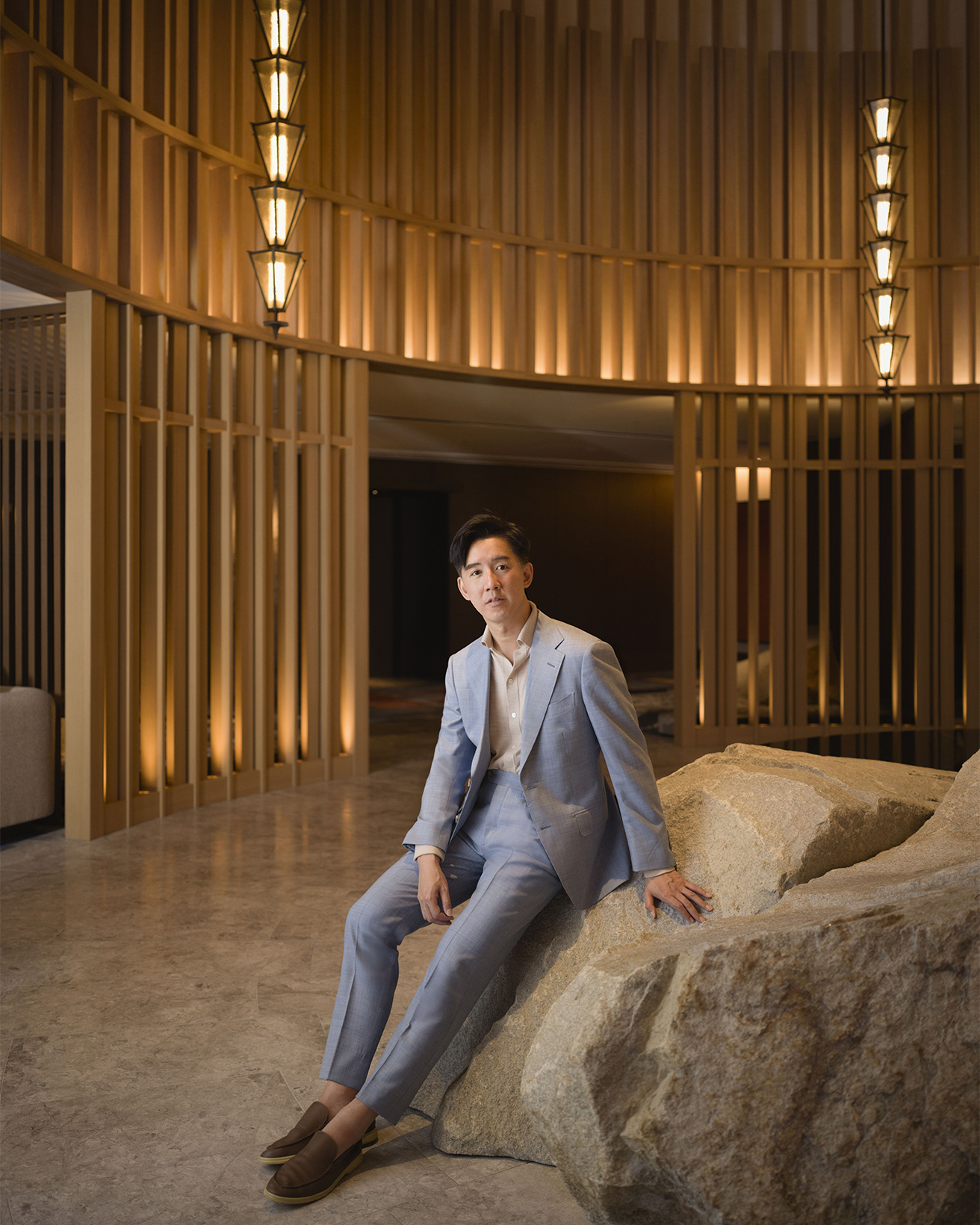 注目の建築家、アンドレ・フーが語る〈ウォルドーフ・アストリア大阪〉の空間デザインと旅への想い。