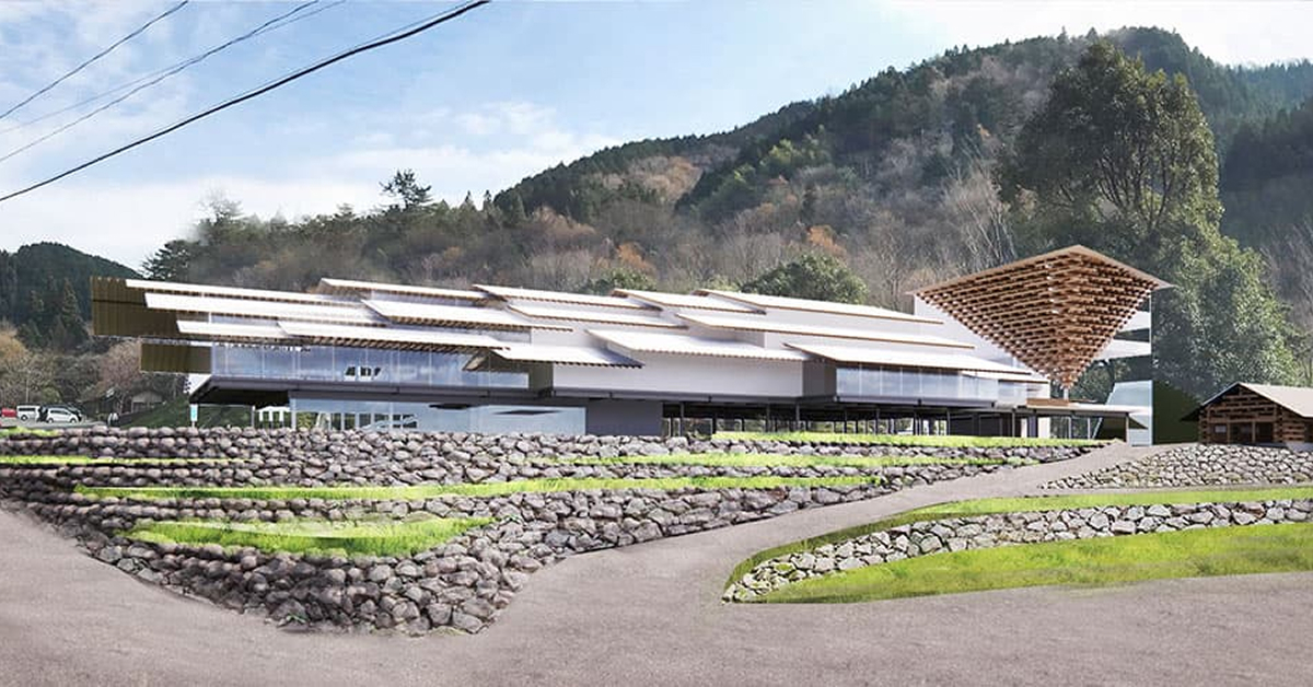 隈研吾が地方で作品を手がける転機となった高知県の梼原（ゆすはら）。ここで最初に完成した建物は何？