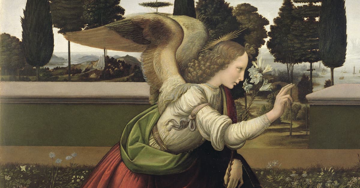 レオナルド・ダ・ヴィンチの作品で、壁画を除く「着彩画」で最大サイズのものは次のどれ？