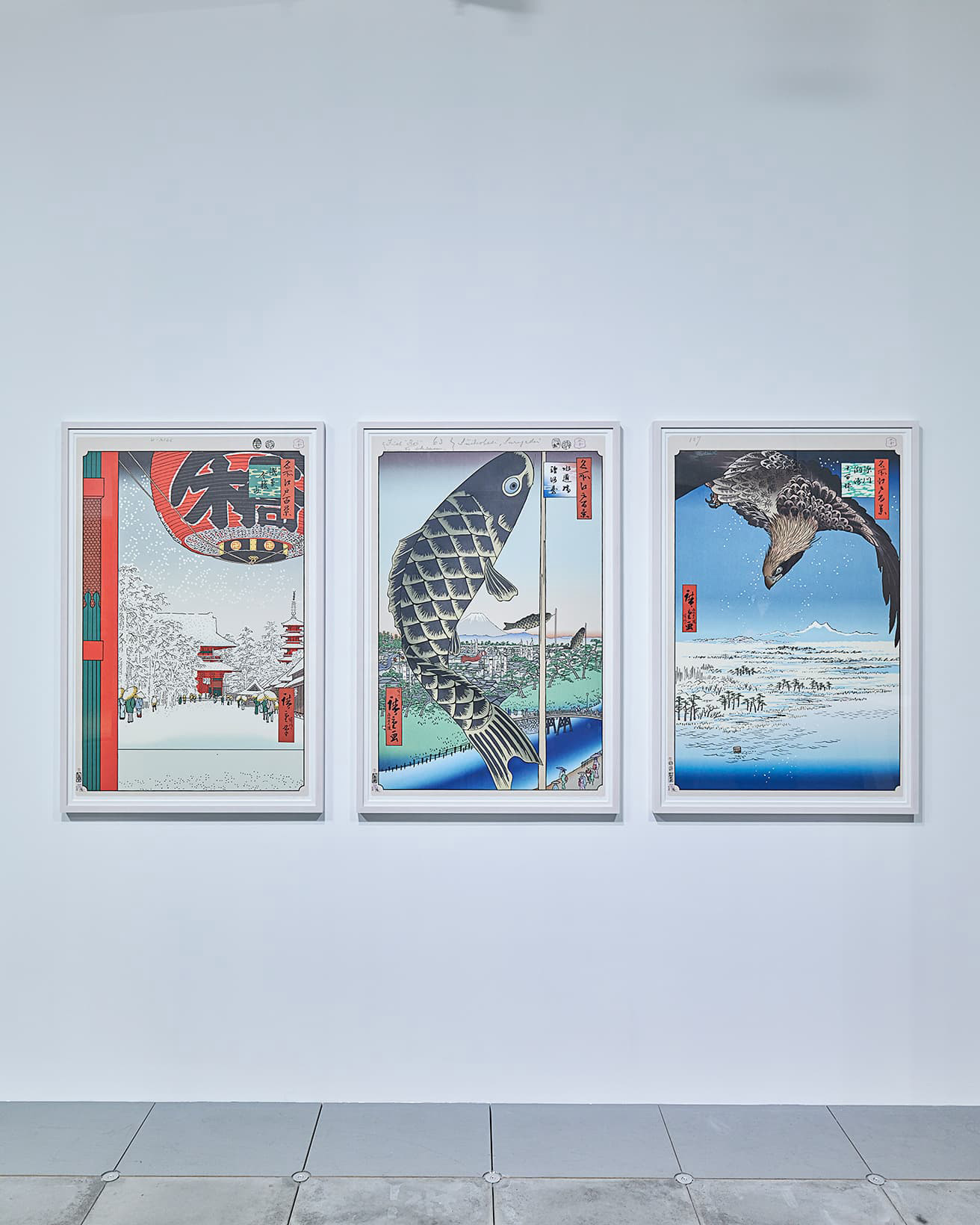 村上隆「広重名所江戸百景」オマージュ版画を10月20日、1日限定オンライン販売！