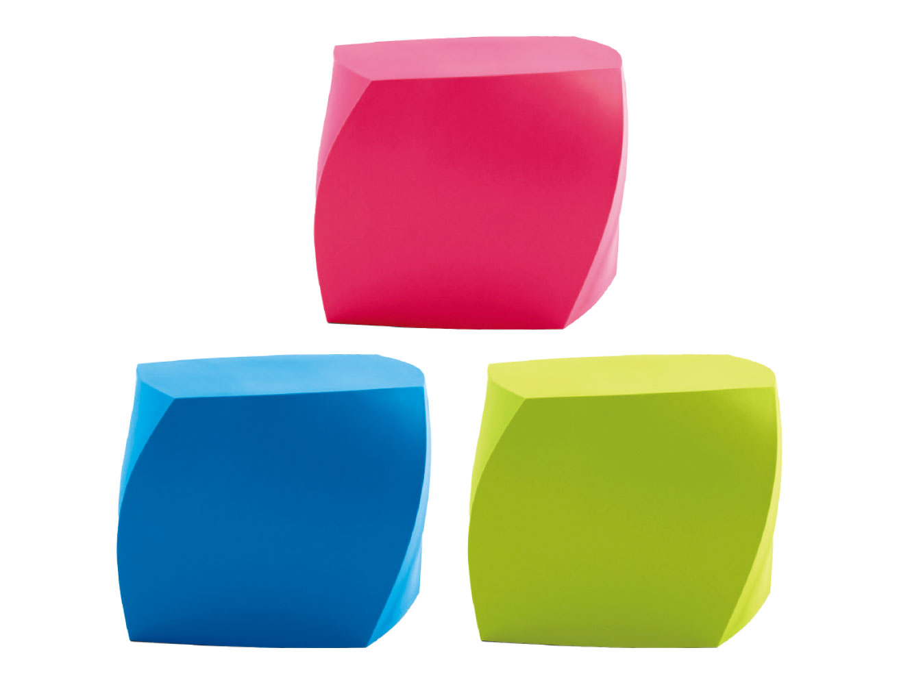 フランク・ゲーリー建築の曲線を宿したスツール。