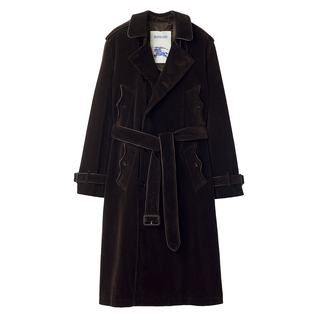 ヘリテージスタイルにひねりが加わった〈BURBERRY〉のトレンチ。