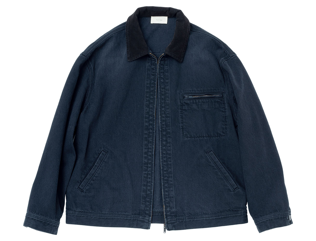 〈The Row〉による気品あるデニムジャケット。