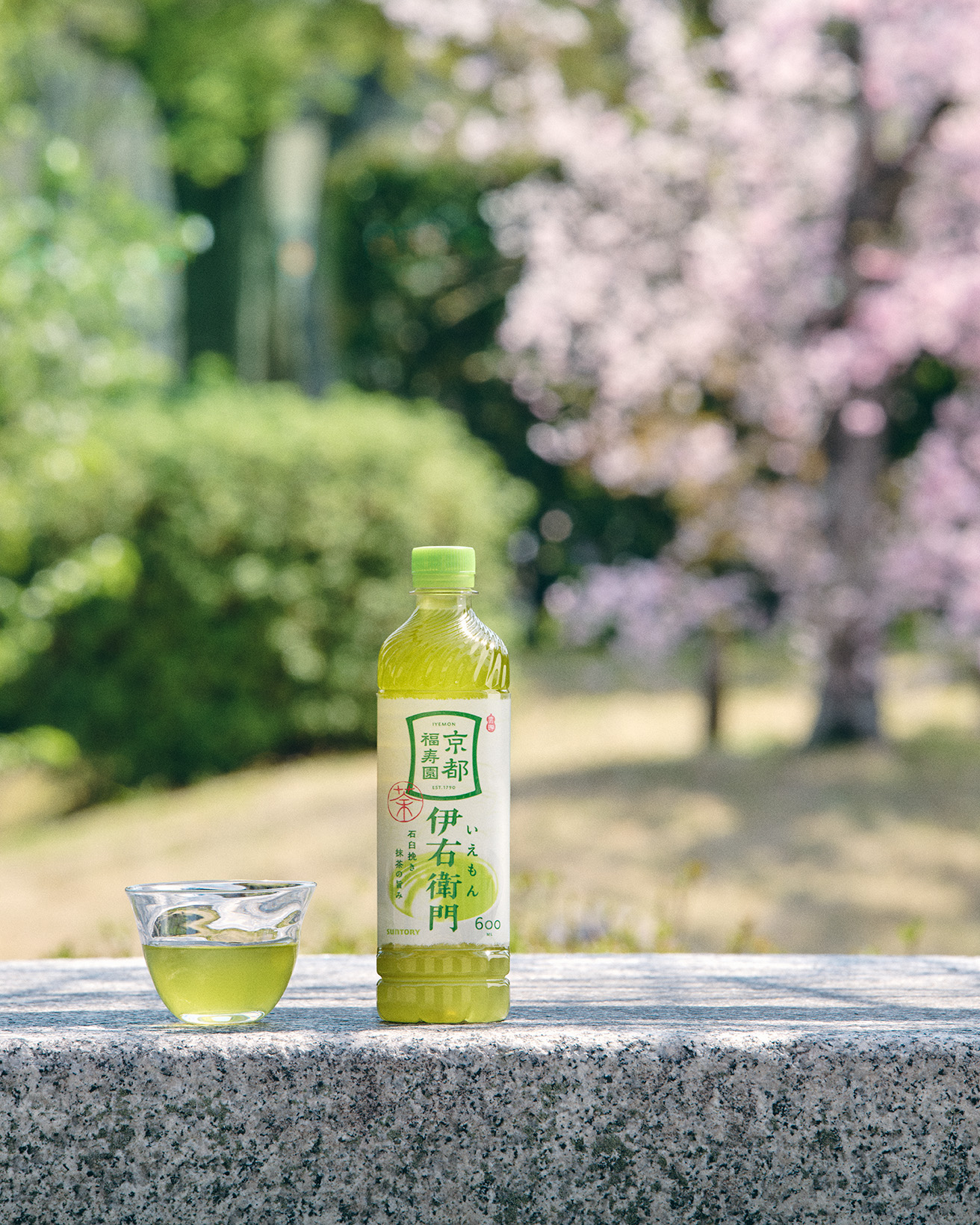 京都の静やかなひとときを、「京都福寿園 伊右衛門」とともに