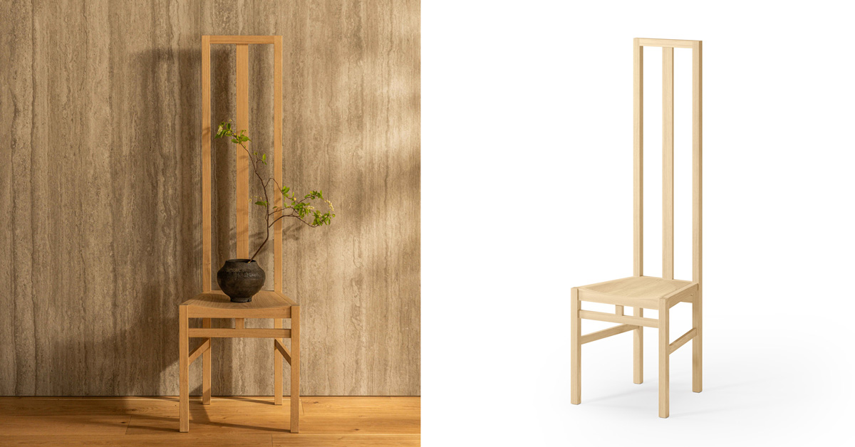 安藤忠雄が〈水の教会〉のためにデザインした《A-CHAIR 510》にリミテッドエディションが登場。