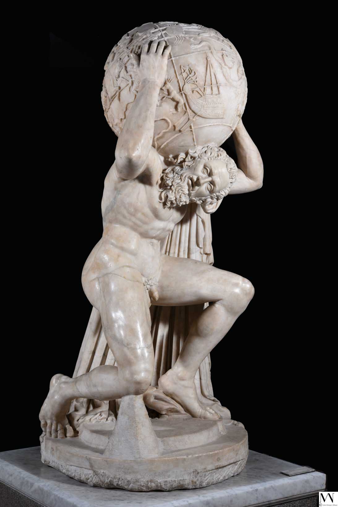 万博・イタリア館のお宝にまた出合える、「天空のアトラス」展へ。