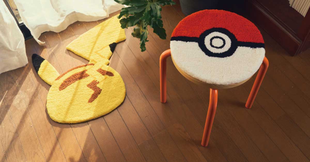 ポケモン30周年記念！ ハンドメイドの〈MIYOSHI RUG〉から限定