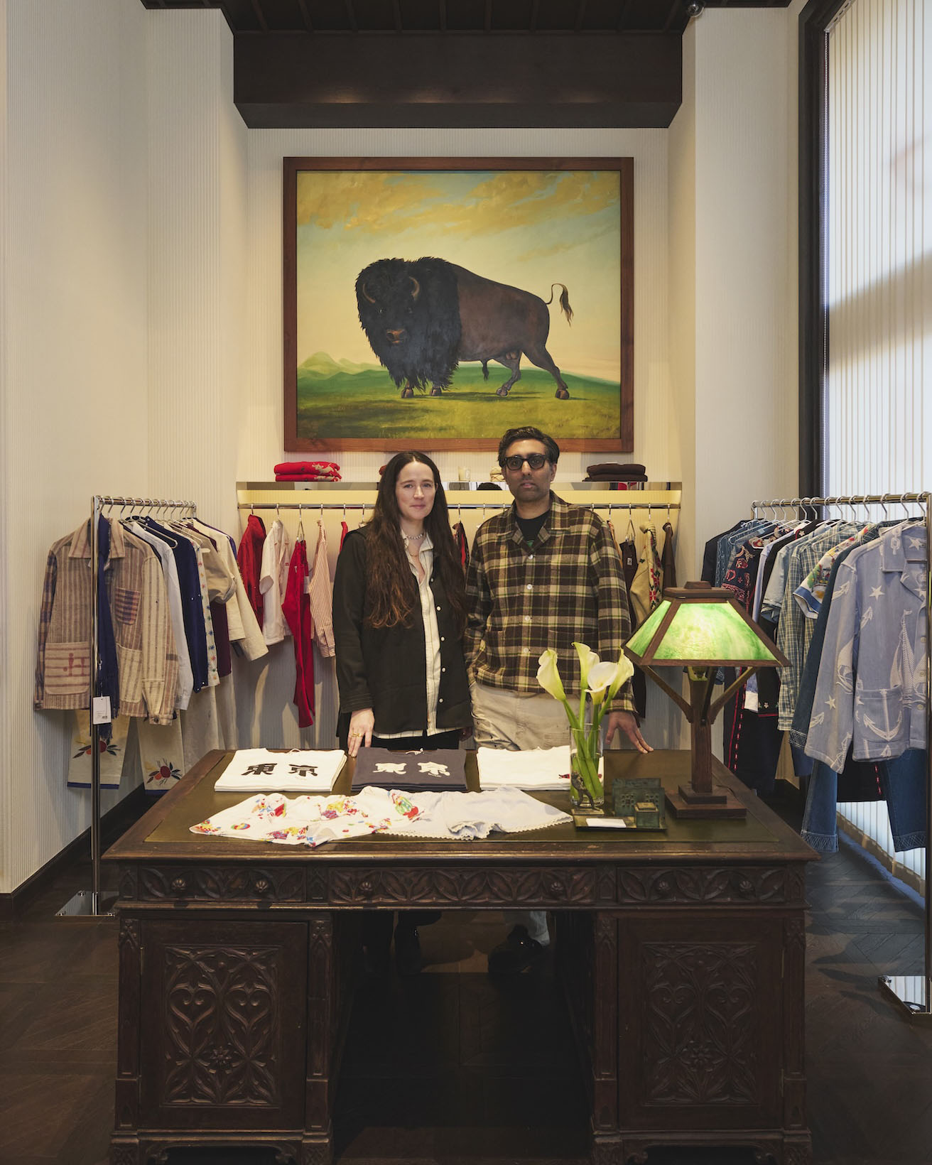 NY発〈BODE〉デザイナーのエミリーとエーロンが語る、東京店に込めた愛情と哲学。