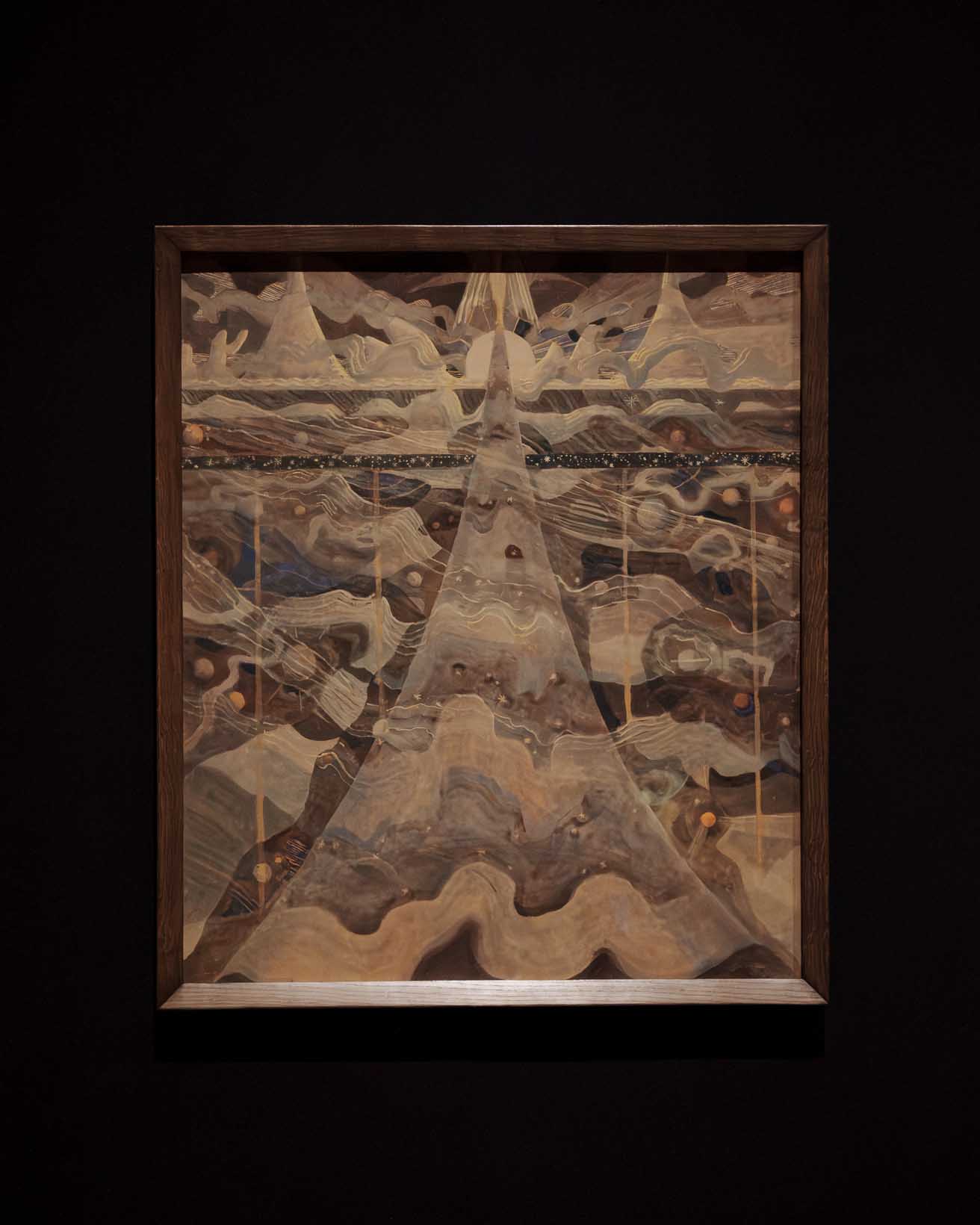 チュルリョーニスの展覧会を、在本彌生さんと一緒に観る。画家と写真家が惹かれたリトアニアの風景とは？