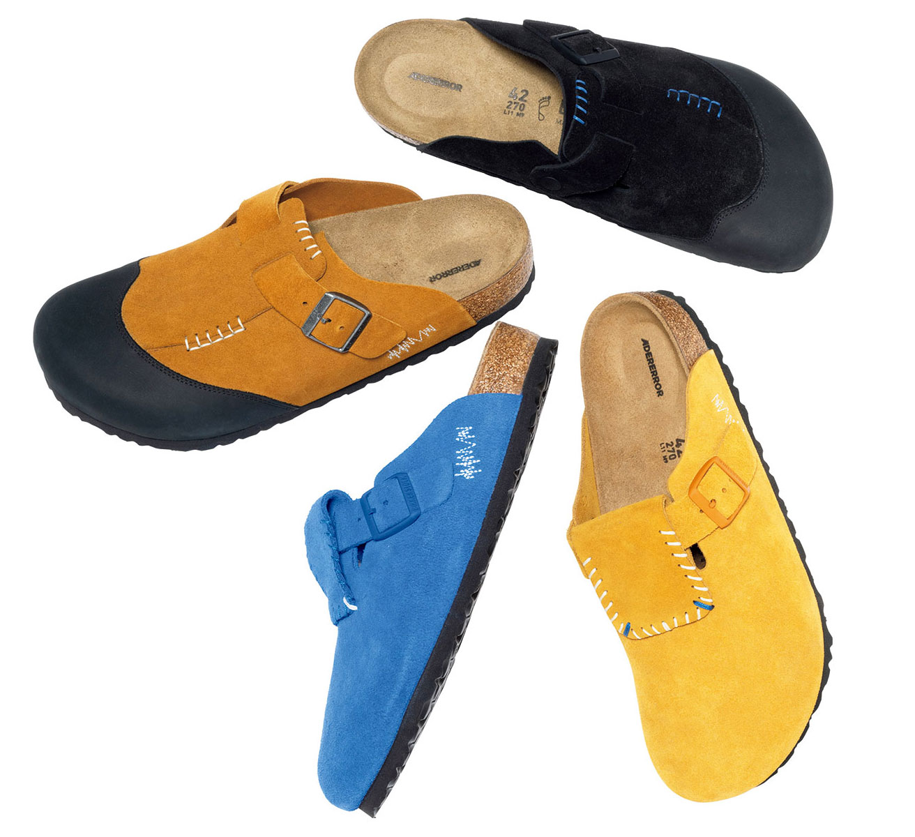 韓国の〈ADERERROR〉が〈BIRKENSTOCK〉の代表モデルとコラボレーション第2弾を発表。